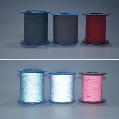 0.3MM Φυσικό γκρι χρώμα Υψηλή φωτεινή αντανακλαστική λωρίδα Αντανακλαστική κλωστή Αντανακλαστικό νήμα