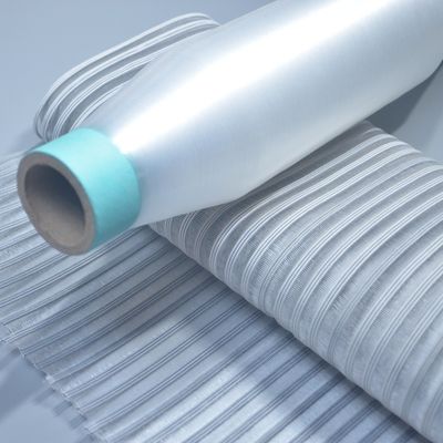 0.11mm Polyester Monofilament Yarn Natural White Hand Knitting Weaving Shoes Πάνω