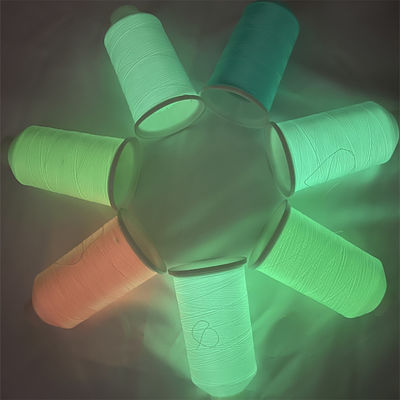 150D 2mm Glow Dark Yarn πράσινη λάμψη στο σκούρο πλέξιμο μαλλί