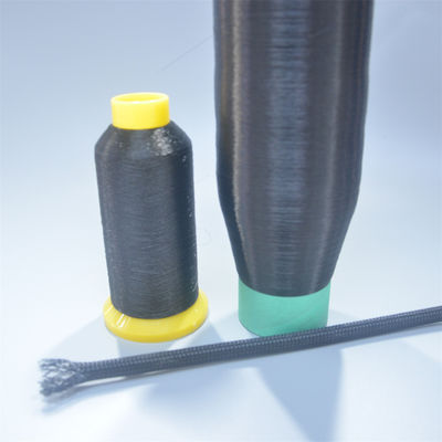 OEM 0,25mm Μαύρο νήμα πολυεστέρα PET πλεγμένο μανίκι