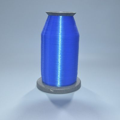120D 0,12 mm Υφάσματα πολυαμιδίου Μπλε Χρώμα Αόρατη κέντραση