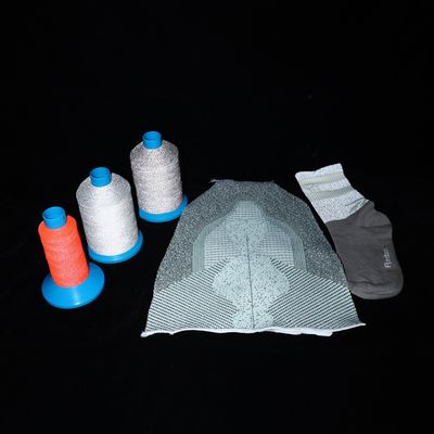 0.20mm Αντανακλαστικό νήμα κεντήματα Πολυέστερ Προσαρμόστε το χρώμα
