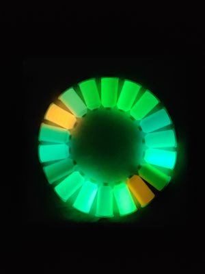 200 Yards Glow Dark Yarn Eco Friendly Glow Yarn για κροσέτα ακρυλικό