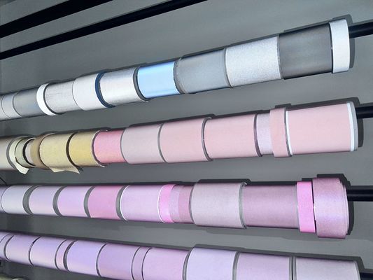 Γκρι χρώμα Υψηλής αντανάκλασης Νήμα μαλακό Αντανάκλαση ράψιμο ράψιμο Αντανάκλαση ράψιμο