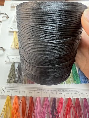 Εταιρεία νήματος επικάλυψης PVC Stirling Coated Yarn Προσαρμόστε τα υλικά επικάλυψης Waxed Thread