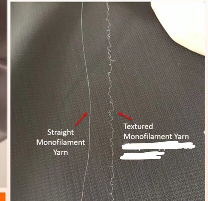 20D 30D Twist Monofilament Yarn Bright Colour Polyester Monofilament Yarn για κάλτσες Πλέξιμο Monofilament Yarn