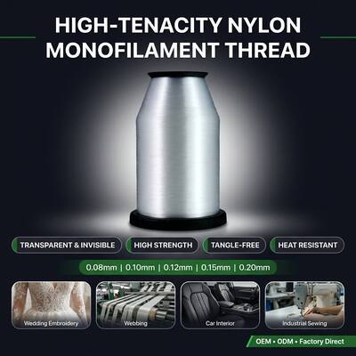 0.10mm 0.12mm 0.14mm 0.15mm 0.16mm 0.18mm 0.20mm Νήμα Πολυαμιδίου Μονοφιλαμέντου Νήμα Πολυαμιδίου Μονο για Μηχανή Κεντήματος